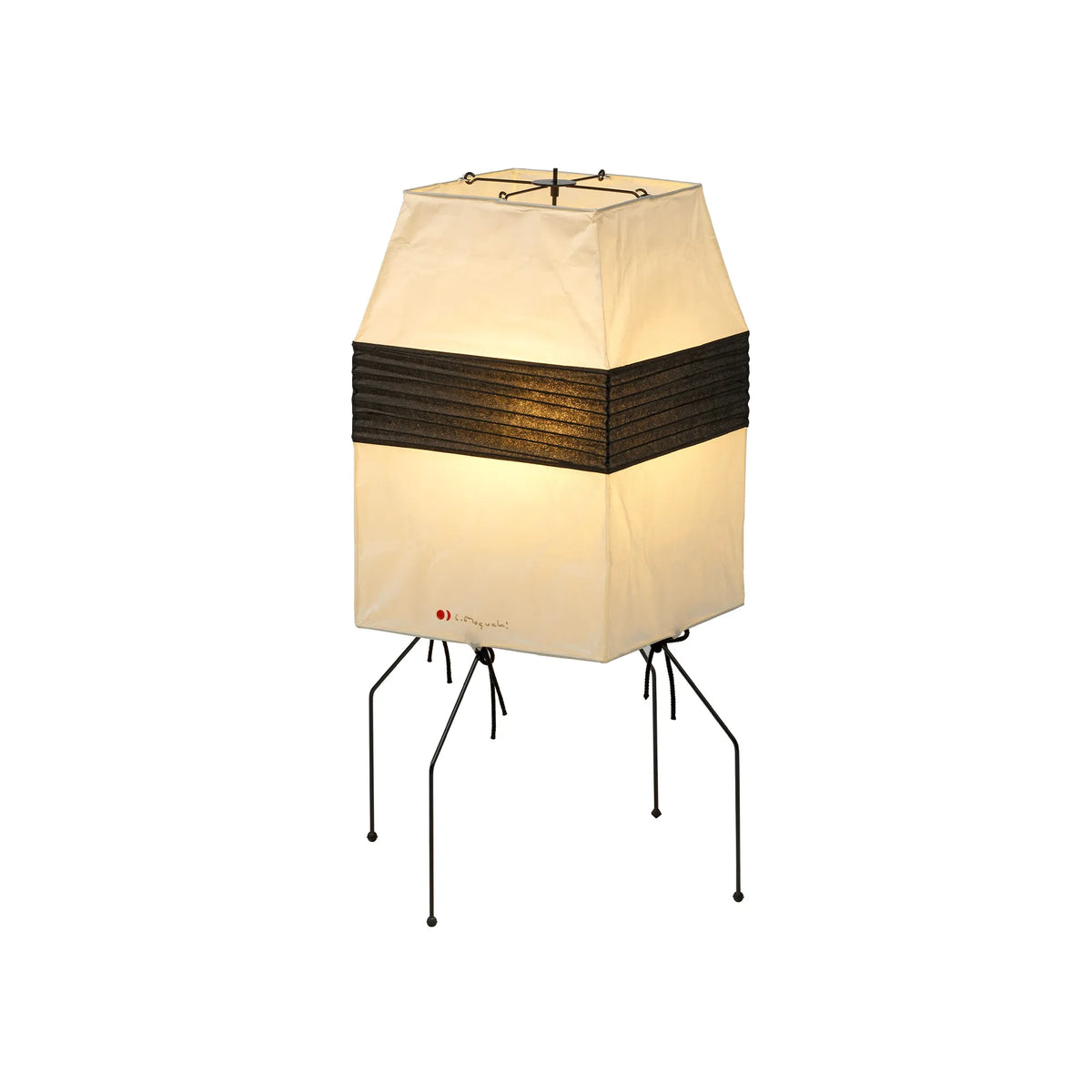 Vitra Akari UF1-H bordlampe, japansk papirdesign for nattbord eller skrivebord