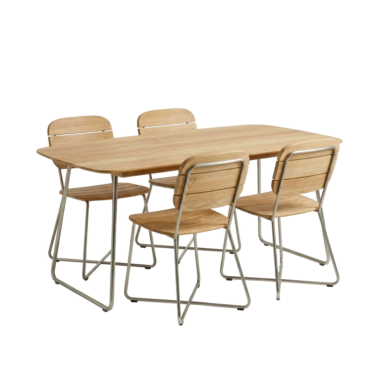 Fritz Hansen Lilium Outdoor Spisegruppe