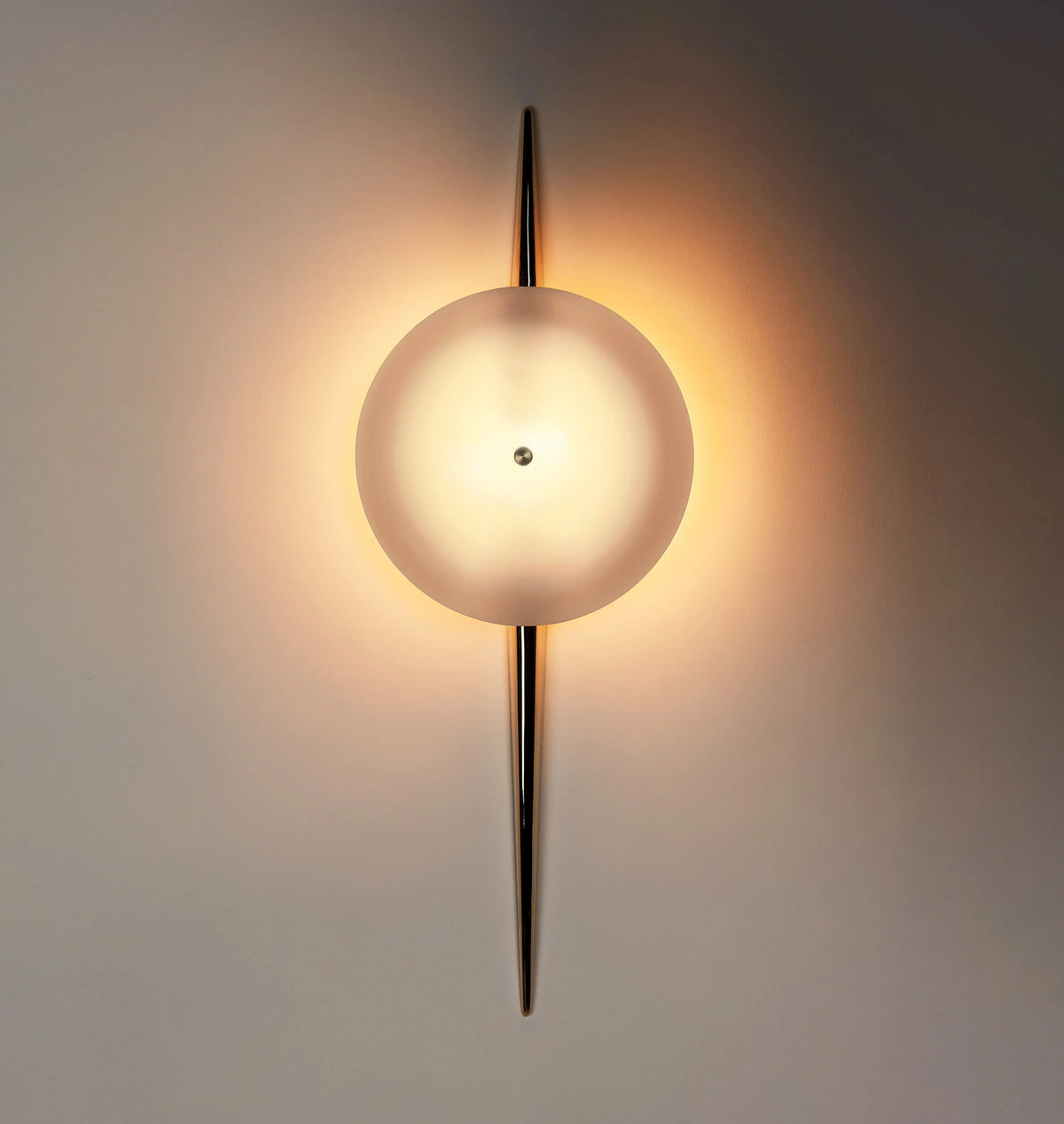 The Laddi Round Vegglampe