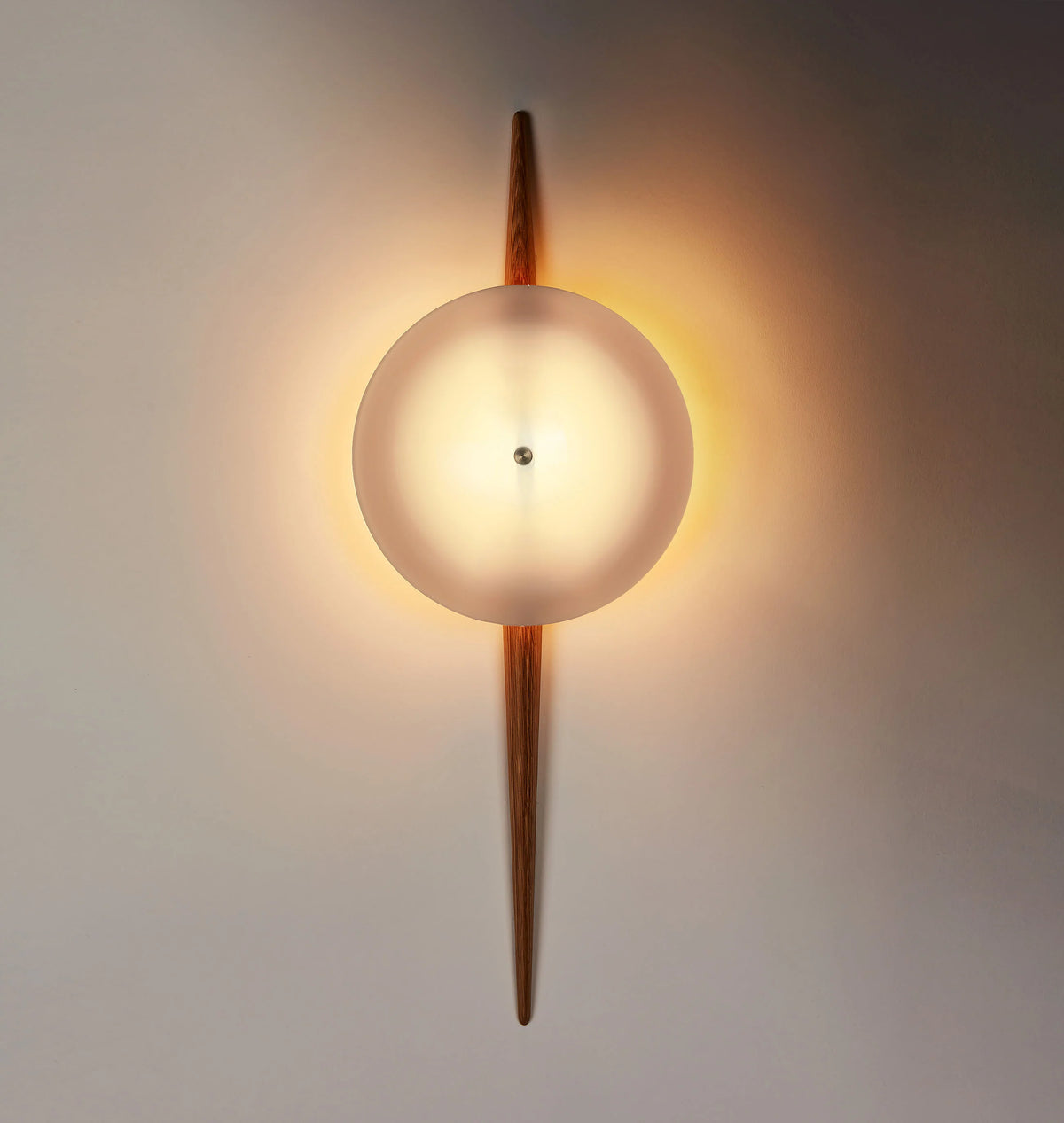 The Laddi Round Vegglampe
