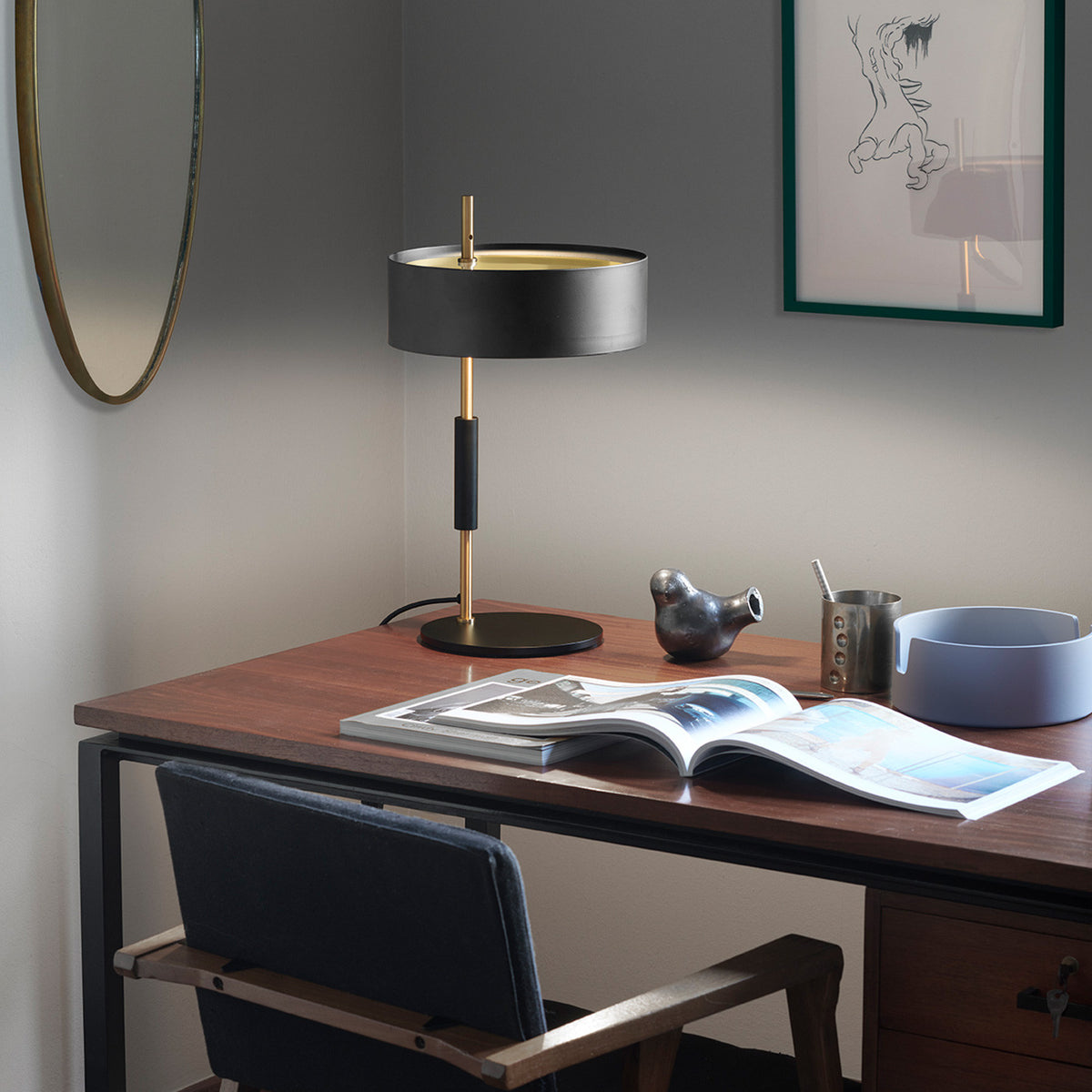 1953 Bordlampe