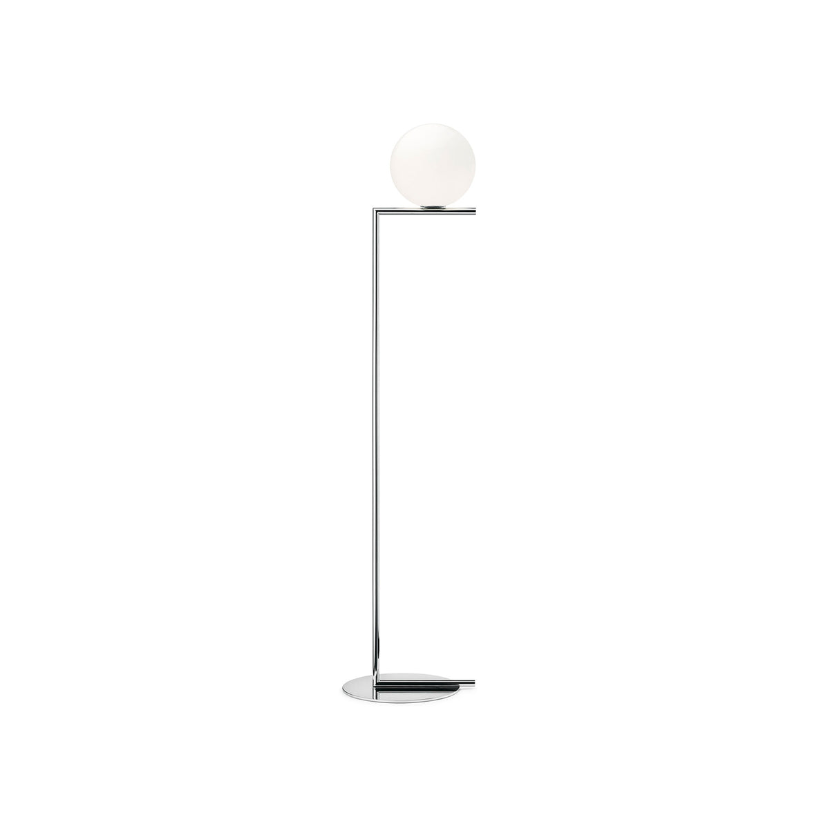Flos IC F1 Gulvlampe Chrome - Utstillingsmodell
