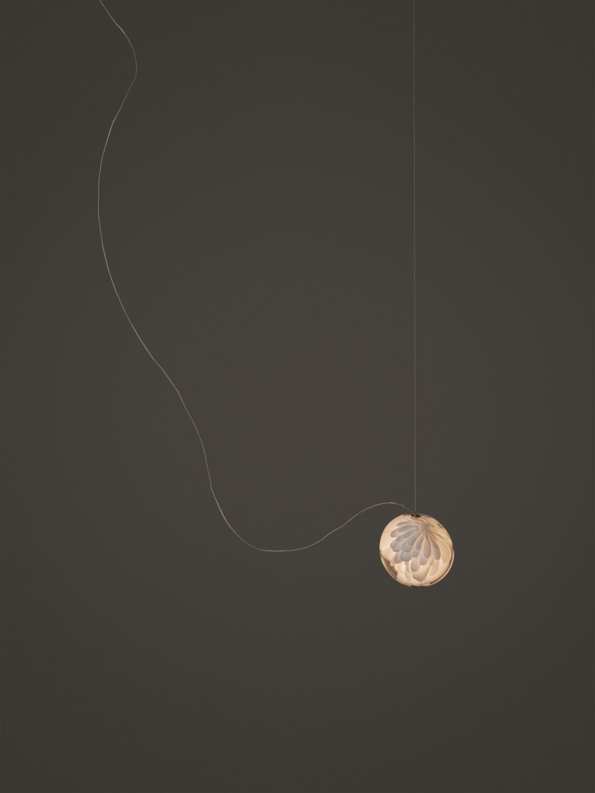 Bocci 118.1 taklampe med skulpturell kabel 