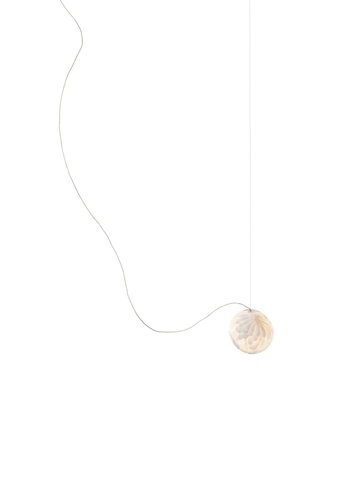 Bocci 118.1 Takpendel pendel med unike blomsterinspirerte glassformer i hvert element