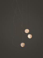 Bocci 118.3 taklampe designet av omar arbel i hvitt glass 