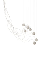 Bocci 118.7 Sculptural Cable pendellampe i håndblåst glass med skulpturelt kabeloppheng