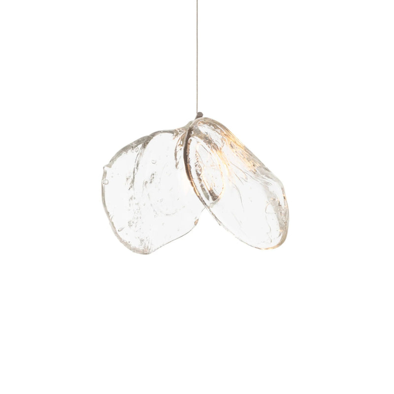 Bocci 141.1 taklampe i klart glass med LED og organiske former - Expo Nova 