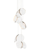 Bocci 141.5 Takpendel i klart glass med LED lys - Expo Nova 