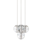 Bocci 14.4 Geometric pendel i klart munnblåst glass 