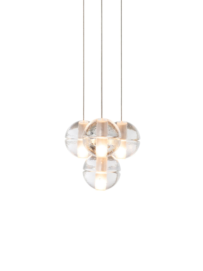 Bocci 14.4 Geometric taklampe i klart glass - Expo Nova 