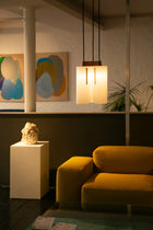 Modernist Triple Drop Pendel