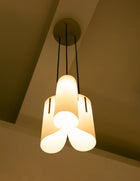 Modernist Triple Drop Pendel