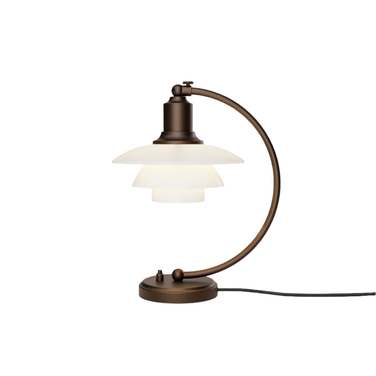 Louis Poulsen PH 2/2 Luna Aged Brass Bordlampe