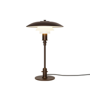 Louis Poulsen PH 3/2 Aged Brass Opal Bordlampe