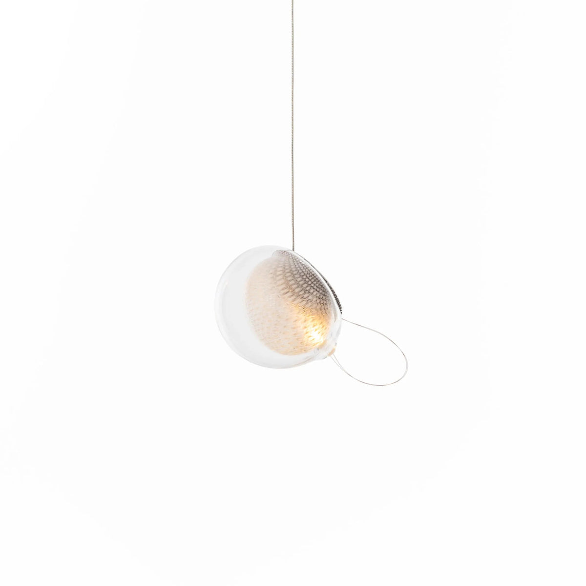 Bocci 76.1 Taklampe Pendel i glass med detaljer i kobber 