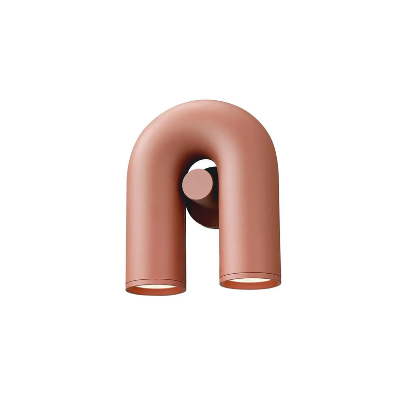 AGO Cirkus vegglampe i terracotta