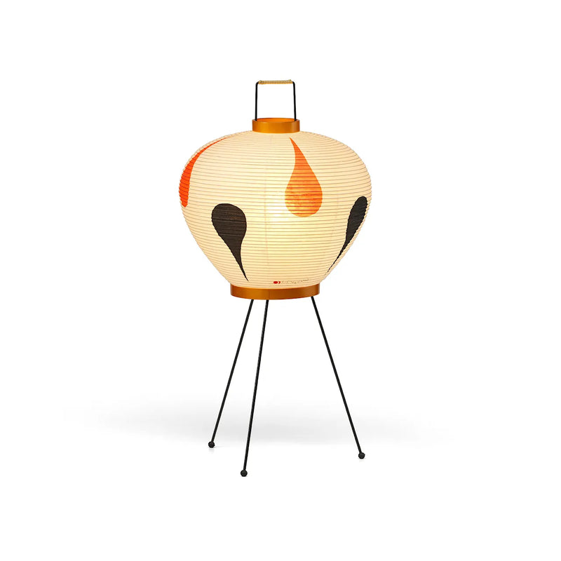 Vitra Akari 3AD bordlampe, japansk papirlampe for nattbord eller skrivebord