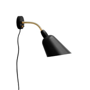 &Tradition Bellevue AJ9 Vegglampe i sort metall og messing