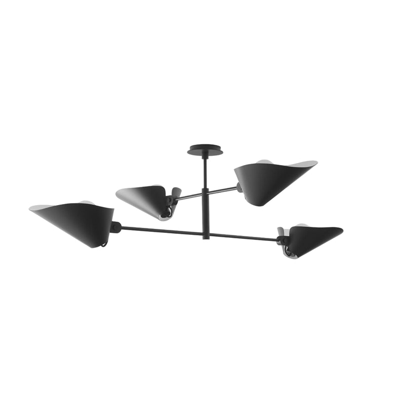 &Tradition Bonnet Taklampe SC91 i sort med lyspærer - Expo Nova 