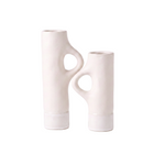 B&B Italia LYS 2pk Lysestaker Hvit