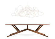 Flock of Light 31 fra Moooi, taklampe over spisebord