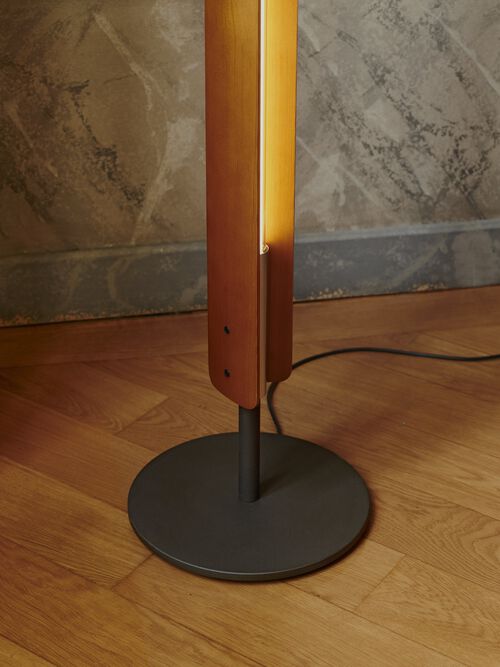 Detalj av design på Seki-Han Gulvlampe fra Flos 