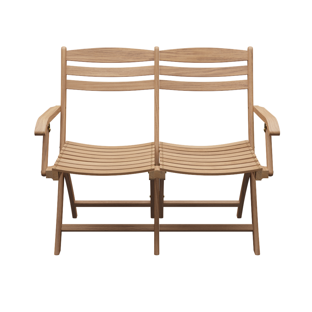 Fritz Hansen Selandia Outdoor 2-Seter Stol