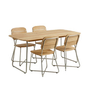 Fritz Hansen Lilium Outdoor Spisegruppe