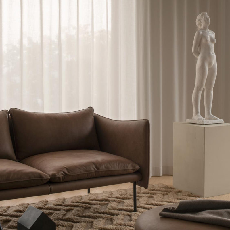 Tiki Sofa i skinn fra Fogia 