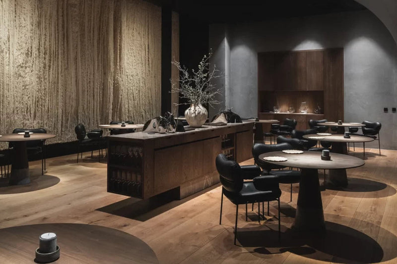 Bollo Dining Chair fra Fogia på Michelin restauranten Meamo i Oslo