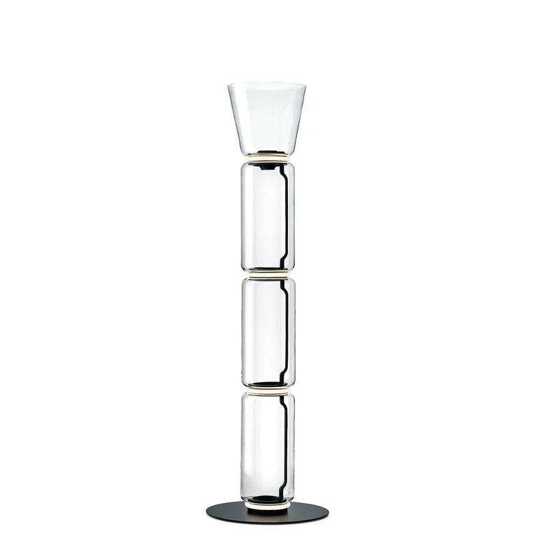 Flos Noctambule Gulvlampe 3 High Cylinder Cone - Utstillingsmodell