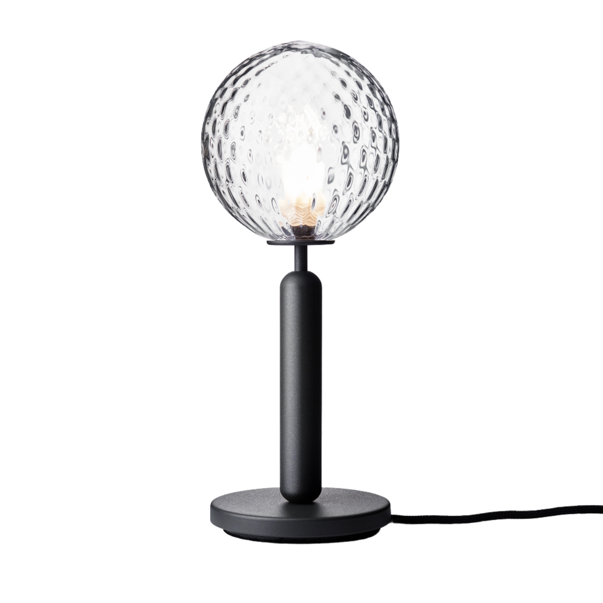 Nuura Miira Bordlampe Rock Grey/Optic Clear - Utstillingsmodell