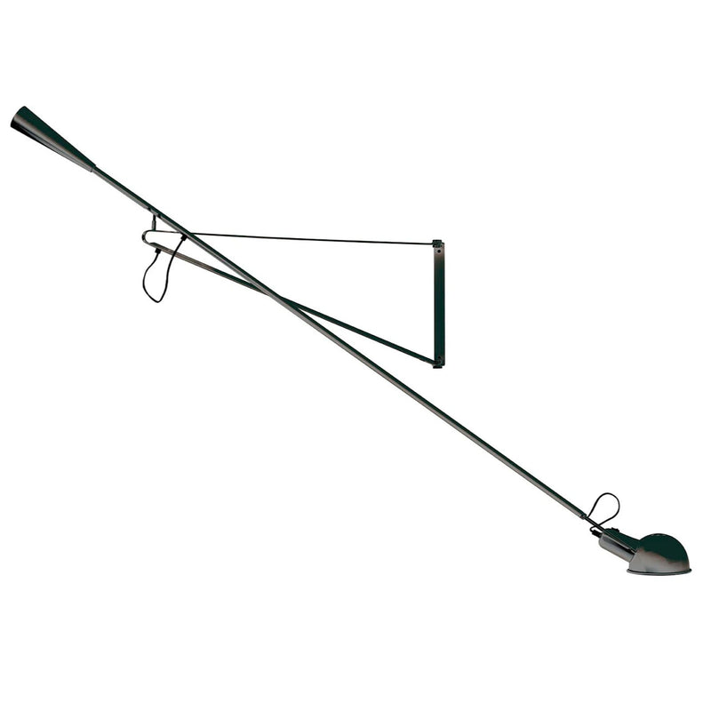 Flos 265 vegglampe i sortlakkert metall 