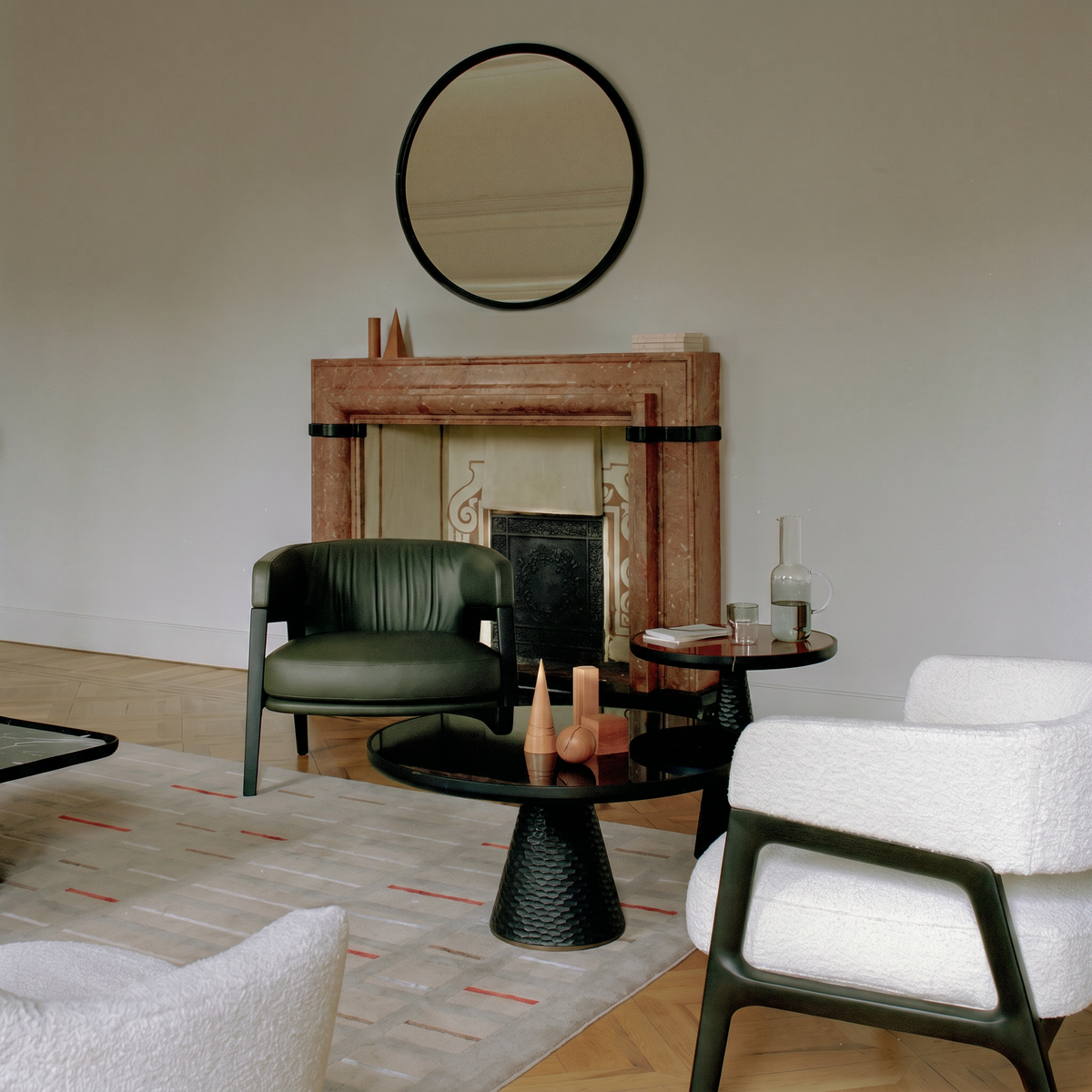 Duo Pedestal Sofabord
