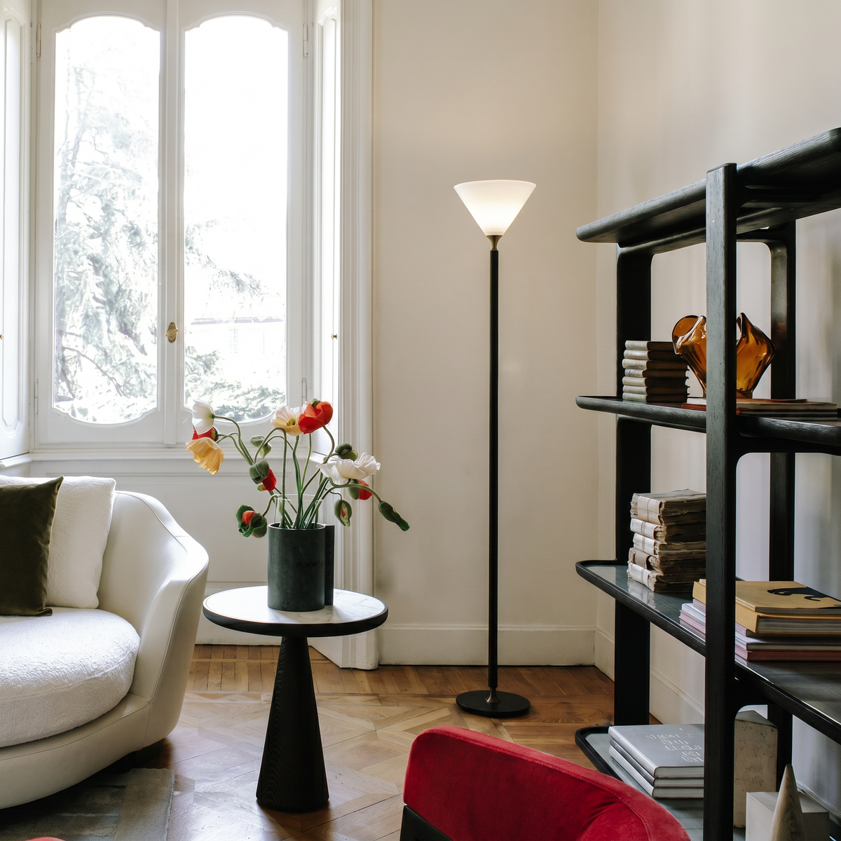 Duo Pedestal Sidebord