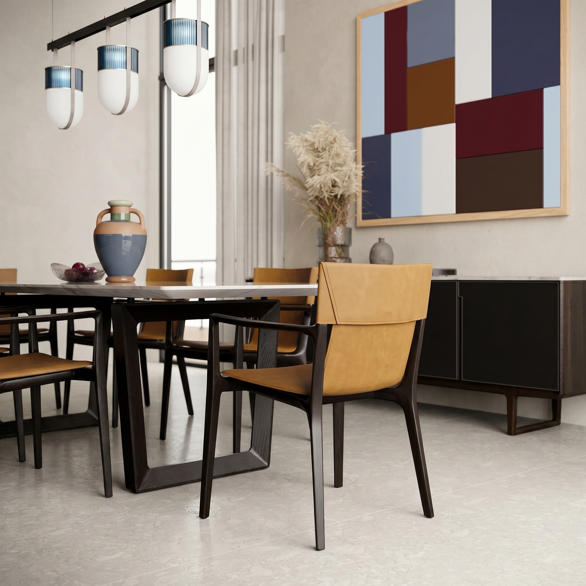 Isadora Spisestol med Arm