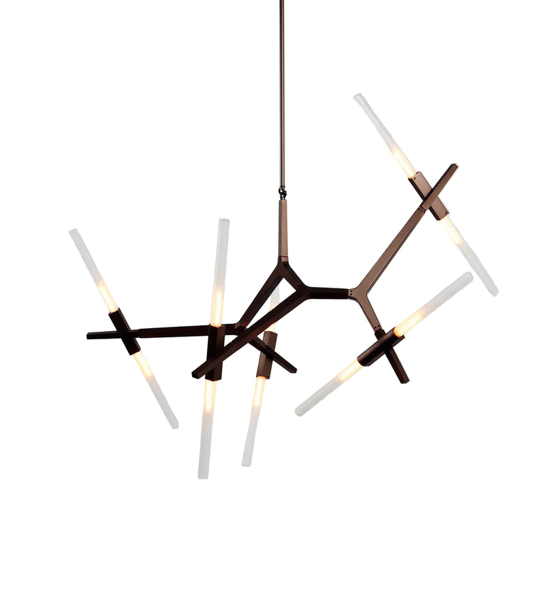 Roll & Hill Agnes Chandelier Taklampe i Bronse