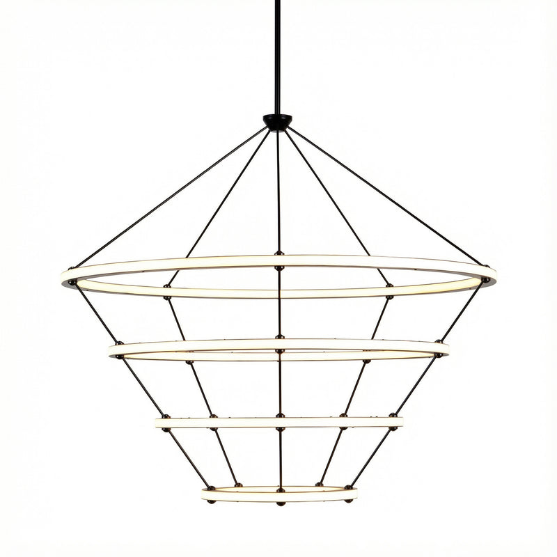 Roll & Hill Halo Chandelier 4 Taklampe
