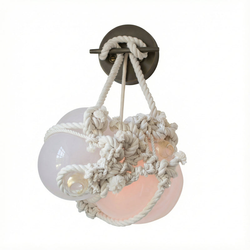 Roll & Hill Knotty Bubbles Small Vegglampe