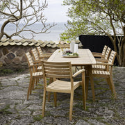 Ballare Outdoor Uttrekkbart Spisebord