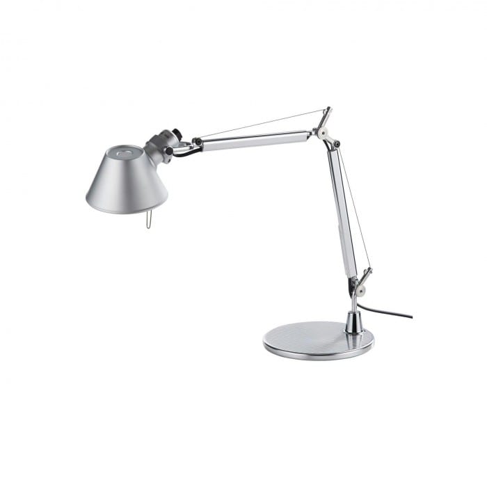 Artemide Tolomeo Micro Aluminium Bordlampe