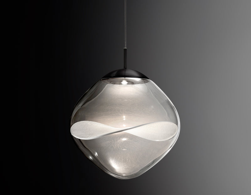 Aether Lumina Pendel i glass med organisk form