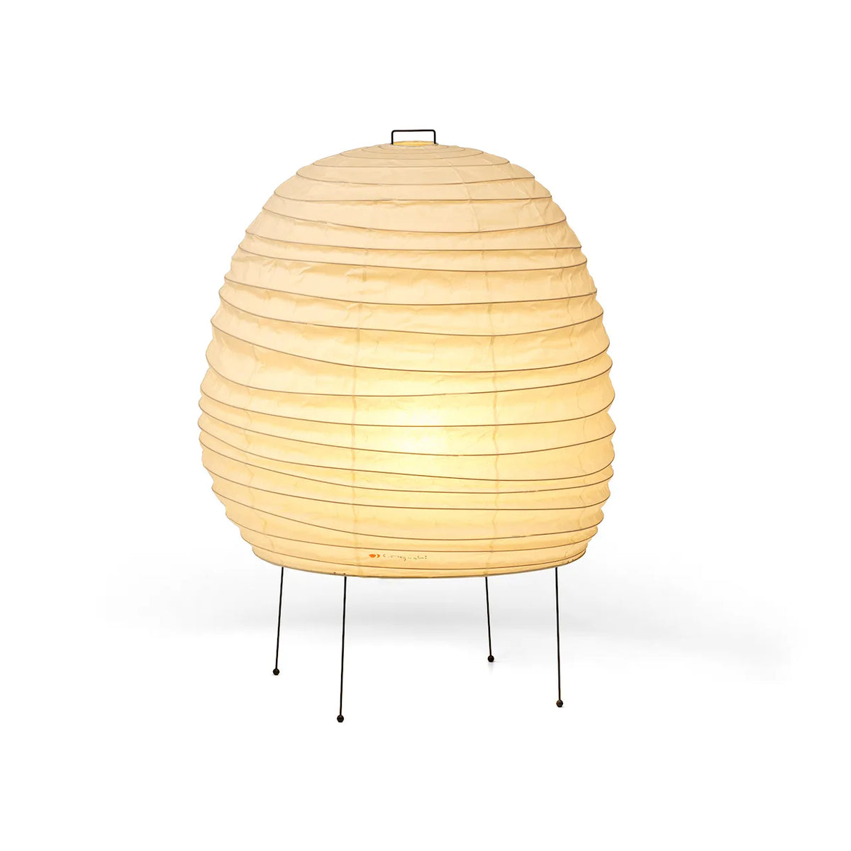 Vitra Akari 20N bordlampe i papir, japansk-inspirert design for hjem og kontor