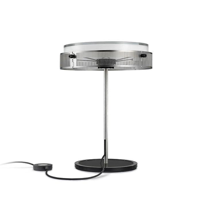 Lumina Anima bordlampe i metall med sort  base og dimmer 