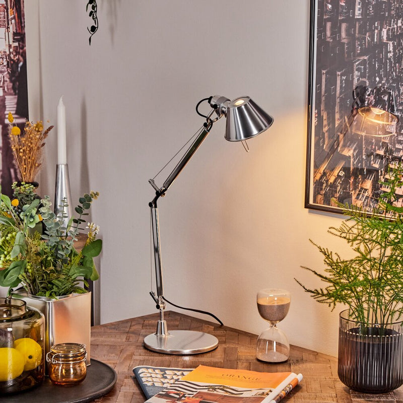 Tolomeo Micro Aluminium Bordlampe