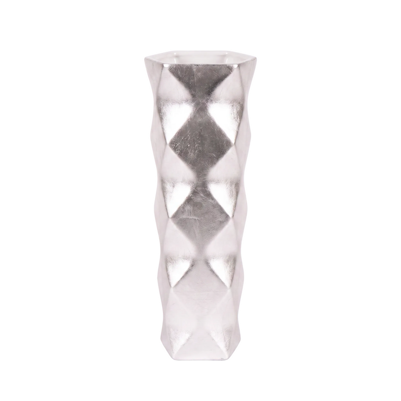 B&B Italia Joker High Vase Sølv