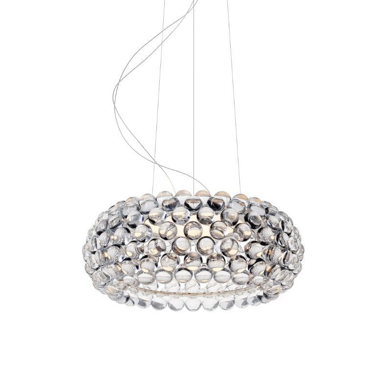 Foscarini Caboche Plus Media Pendel i transparent klare kuler - Expo Nova 