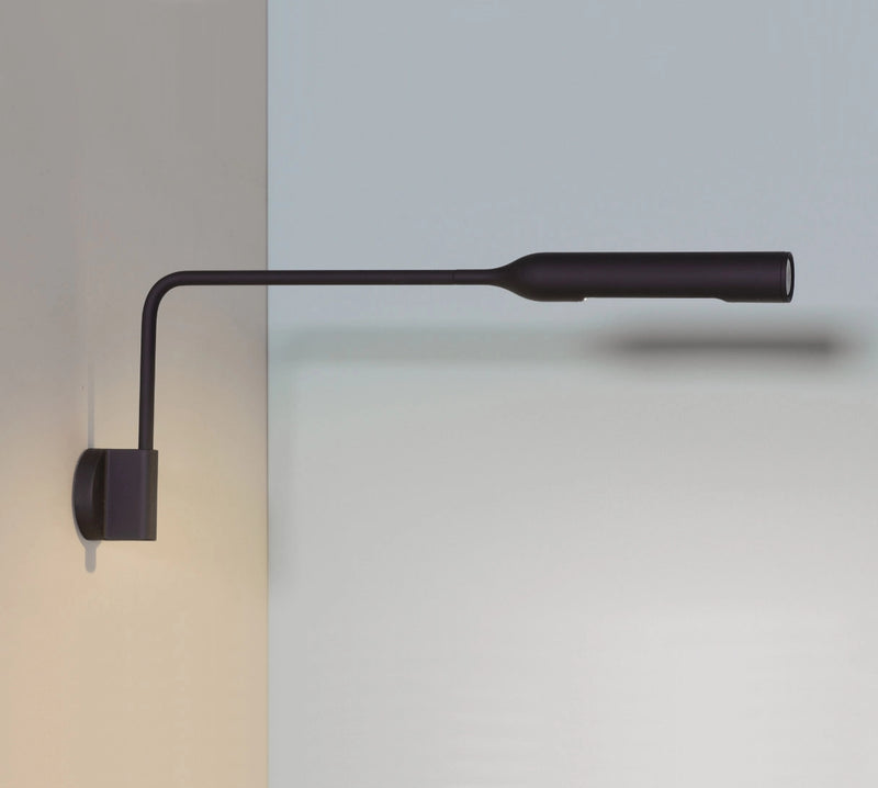 Flo Wall M Black Soft Touch - Utstillingsmodell