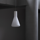 Shuttle Pendel Small White Matt - Utstillingsmodell