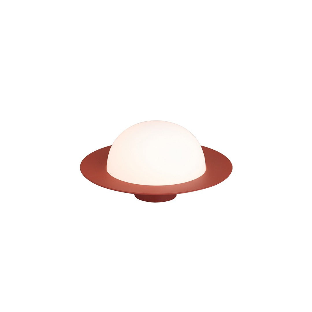Ago Alley Still Small Bordlampe Brick Red - Utstillingsmodell